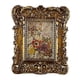 thumbnail image 3 of Marco de fotos de estilo europeo, portarretratos, artesanías de escritorio de pared, marco de fotos floral en relieve para restaurante, banquete,, 3 of 9