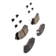 thumbnail image 2 of KarParts360 For Oldsmobile Silhouette 2002 2003 2004 Disc Brake Pads Front | Low Dust Rating | With Mechanical Wear Sensor Option | Shims Option Included | Clips Option Included | 19428251, 2 of 4