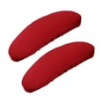 thumbnail image 4 of 2 fundas elásticas para brazos de silla de oficina, protectores de brazos, almohadillas para escritorio Rojo oscuro M, 4 of 9