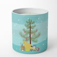thumbnail image 4 of Carolines Treasures CK4478CDL 3.75 x 3.25 in. Unisex Border Canary Merry Christmas 10 oz Decorative Soy Candle, 4 of 5
