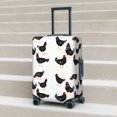 thumbnail image 2 of Lsque Funny Chicken Printed Luggage Cover, Travel Luggage Protector,Scratch and Dirt Resistant, Fits 18-32 Inch Luggage -, 2 of 9