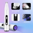 thumbnail image 3 of EXLEAF 2026 New Dog Paw Trimmer with Led Light & Uv Light,Dog Grooming Clippers Cats Hair Paw Trimmer for Cat Dog,Rechargeable Low Noise Electric Shaver Clippers for Trimming Hair Around Paws Eyes, 3 of 7