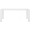 thumbnail image 2 of Pangea Home Miami Moderne Cadre en Aluminium Patio Table à Manger en Blanc, 2 of 5