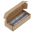 thumbnail image 2 of 50Pcs Direct Fit Airtight 30.6mm Coin Holders Capsules Clear Fit for JFK Half Dollar w/Box, 2 of 9