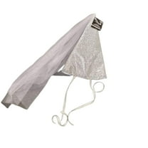 Celebrate It Halloween Princess Hat Silver 13.5 in Plus Vale