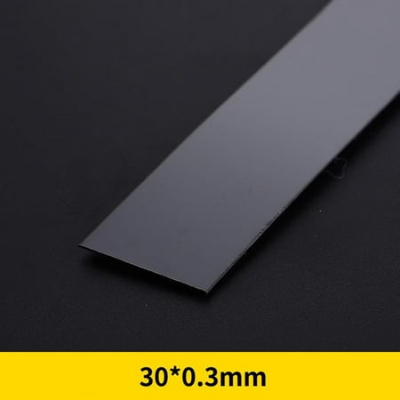 

16.4ft Self Adhesive Stainless Steel Bar Mirror Metal Strip Decor Moulding Trim
