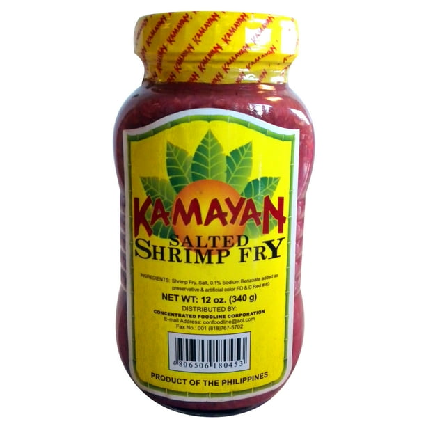 KAMAYAN Salted Shrimp Fry (24/12OZ)