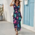 thumbnail image 6 of Flamingo Pattern Art Sleeveless Dress Women's Summer Suit Dresses for Women 2025 Luxury Party Dress, 6 of 7