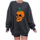 thumbnail image 1 of Moda mujer estampado manga larga cómoda transpirable cuello redondo camisa Tops Pompotops FGAJ7996, 1 of 7