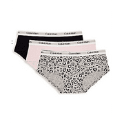 Calvin Klein Kid's 3 Pack Hipster Assorted Size Medium