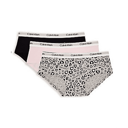 Calvin Klein Kid's 3 Pack Hipster Assorted Size Medium