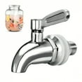 thumbnail image 2 of Beverage Dispenser Replacement Spigot Stainless Steel Dispenser Faucet Cold Beer Drink Juice Wine Barrel Faucet, 2 of 9