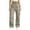 Beige, variant on Cargo Pants Light Weight Pants for Women Stretch Waist Casual Travel Trousers with Pockets Lightweight Everyday Wear