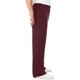 thumbnail image 2 of Jerzees Mens NuBlend Pocketed Open-Bottom Sweatpants, XL, Ash, 2 of 7