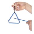 thumbnail image 3 of Triangulo Musical de Acero ZPERCUZZION 10cm Azul, 3 of 4