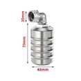 thumbnail image 7 of Automatic Water Water Valves Male Connector Durable Upper Inlet/Side Inlet Automatic Filling Water Float Valves , 1" side inlet 1inch side inlet, 7 of 7