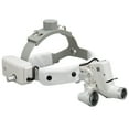 thumbnail image 3 of Bright LED Light, Clear Image, Adjustable Angle 3.5X  Head Magnifier with Comfortable Foam Support Headband, Rechargeable Battery, 3 of 7