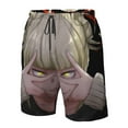 thumbnail image 5 of Mha My Hero Academia Himiko Toga Men's Beach Shorts Swim Trunks Casual Quick Dry Board Shorts Swimwear with Mesh Lined and Pockets, 5 of 8