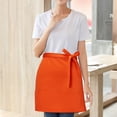 thumbnail image 4 of Sunjoy Tech Half Apron with Multi Pockets for Cooking Server Waiter Waitress Bistro Half Waist Aprons for Serving Baking Crafting Home Kitchen Helper, 4 of 7