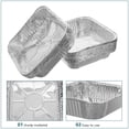 thumbnail image 3 of Phenofice 30pcs Aluminum Baking Dish for Cooking and Baking in Silver Colour, 3 of 8