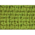 thumbnail image 1 of Ahgly Company Indoor Rectangle Abstract Green Modern Area Rugs, 6' x 9', 1 of 4