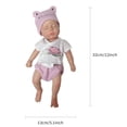 thumbnail image 3 of Muñeca Reborn OtardDolls de cuerpo completo de silicona para niña, 33 cm, 3 of 6