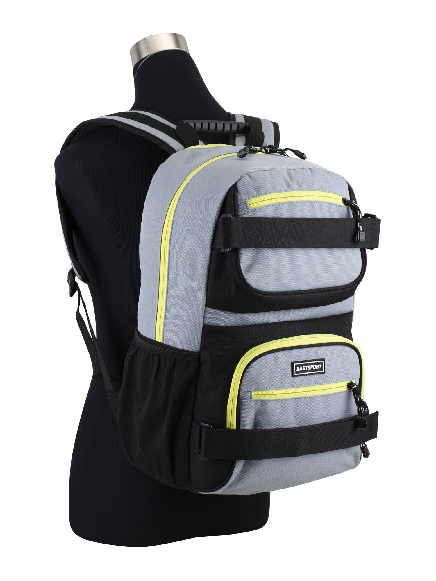 Eastsport Skatepark Skater Unisex Backpack Cool Gray