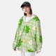 thumbnail image 3 of Fotbe St Patrick's Day11 Chaqueta con Protección Solar UPF 50+ para Hombre y Mujer, Camisa con Capucha y Bolsillos-Large, 3 of 7