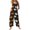 AL13_Coffee, variant on Halloween Overalls Women Casual Loose Wide Leg Jumpsuits Summer Pumpkin Ghost Printed Baggy Rompers with Pockets Gray XL
