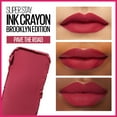 thumbnail image 3 of Maybelline SuperStay Ink Crayon Matte Lipstick, Pave The Road, 3 of 7