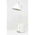 OttLite LED Desk Lamp with Wireless Phone Charger, Reading Light