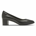 thumbnail image 2 of Aravon CAREER DRESS PUMP BLACK LEA SHOE, 2 of 5