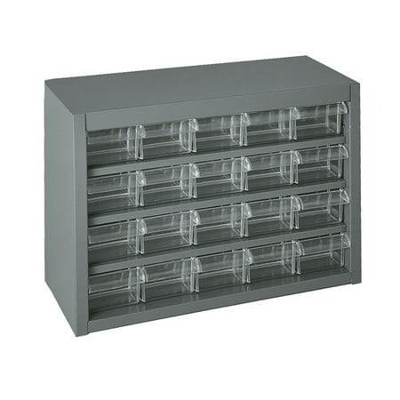 BIN PLASTIC DRAWER CABINET 20, GRAY - Walmart.com