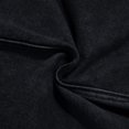 thumbnail image 2 of Chaqueta con Capucha Gibobby para Mujer Top Vaquero de Manga Larga Vintage Versátil Negro XL, 2 of 5