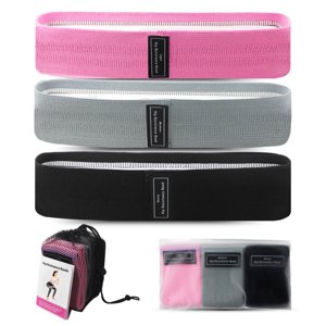 Squat Band,3pcs Yoga Resistance Band Resistance Band Fabric Booty Bands High-End Performance