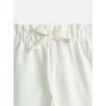 thumbnail image 2 of Wonder Nation Baby Girls French Terry Joggers, Sizes 0-24 Months, 2 of 3