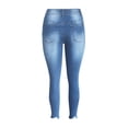 thumbnail image 3 of WILLBEST Jeans Mujer Pantalones Vaqueros Clásicos de Cintura Media para Mujer, Casuales, Cómodos y Elásticos Con Bolsillos para Uso Diario. Grande, 3 of 6