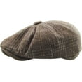 thumbnail image 2 of Applejack Wool Blend Newsboy Gatsby Ivy Hat Golf Driver Ascot, 2 of 6