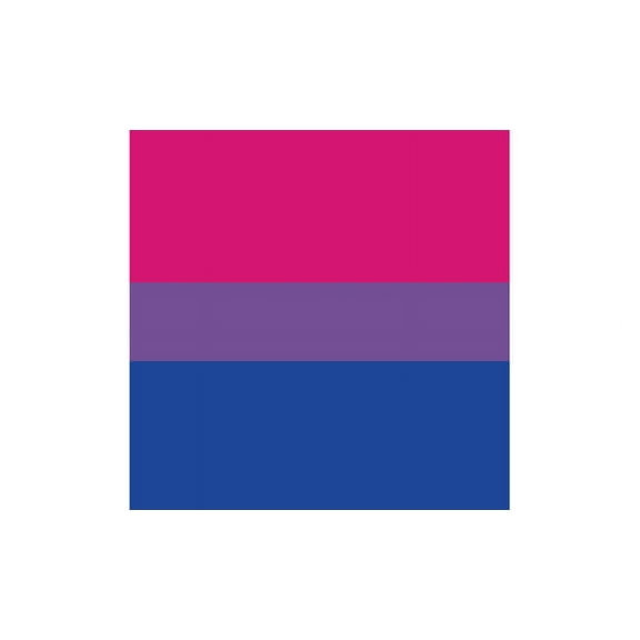 Pride Gone Wild LGBTQIA Bisexual Pride Cotton Headband 21" x 21"
