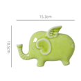 thumbnail image 1 of Creative Ceramic Flying Elephant Pendant Wall Hanging Ornament Nordic Home Decor, 1 of 2