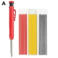 thumbnail image 1 of Ensemble de Crayons de Charpentier Outil de Marqueur de Crayons Mécaniques à Trous Profonds, 1 of 2