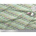 thumbnail image 3 of Soimoi Green Cotton Poplin Fabric Shells Ocean Printed Fabric 1 Yard 58 Inch Wide, 3 of 3