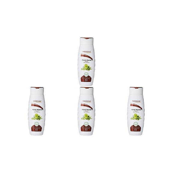 Pack Of 4 - Patanjali Kesh Kanti Natural Hair Cleanser Shampoo - 200 Ml (6.76 Oz)