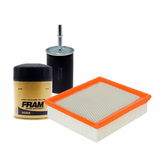 Kit De Filtro de Aire, Filtro de Aceite Sintético y Filtro de Combustible 3 PIEZAS Compatible con Ford Explorer V6 4.0L del 1999 al 2001