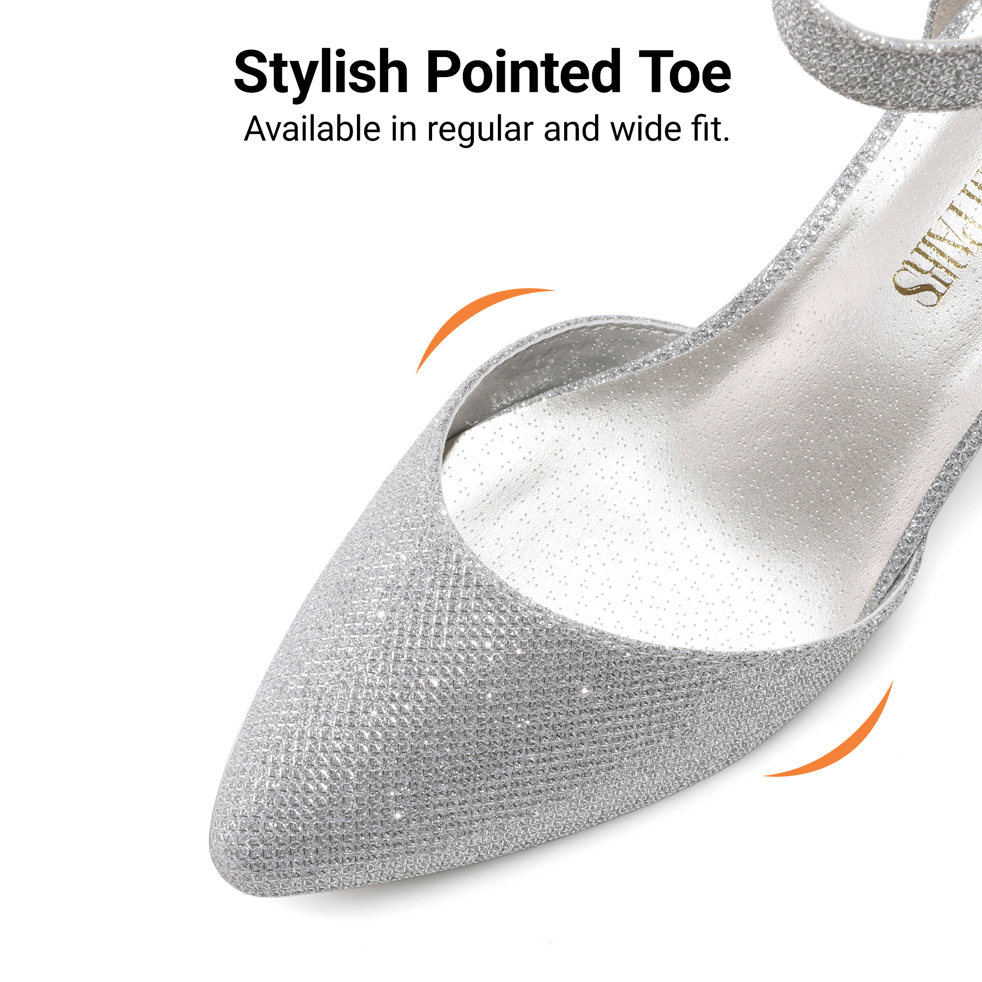 Dream Pairs Women's Annee Pointed Toe Block Heel Pumps photo 3