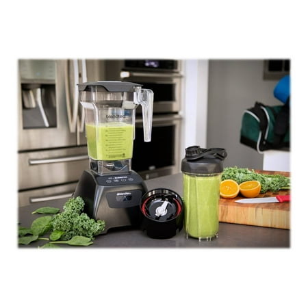 Blendtec - Go 30-Oz. Travel Bottle - Clear/Black
