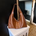 thumbnail image 4 of Bolso Hombro Elegante A La Hobo Con Cierre Cerrojo PU para Mujer, 4 of 9