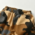 thumbnail image 4 of KYAIGUO Toddler Boys Classic Pant Kids Camouflage Pants Spring Jogger Pants 1-7 Years Old Active Jogger Sweatpants, 4 of 7
