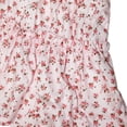 thumbnail image 3 of YM YOUMU Women Stars Square Neck Vintage Midi Dress Smocked Short Puff Sleeves Ruffled Hem Casual Dress, 3 of 5