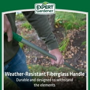 Expert Gardener Leaf Rake with 22-Tine Fiberglass Handle